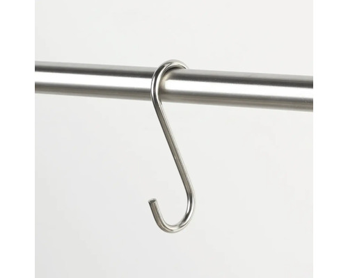Nerezový hák ve tvaru S na tyči
