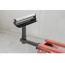 Podpěrný kozlík s válečkovou podpěrou pro obrobky