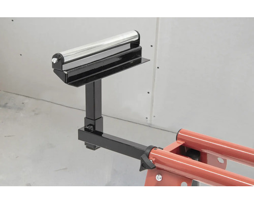 Podpěrný kozlík s válečkovou podpěrou pro obrobky