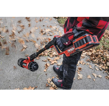 Nástavec pro akumulátorový čisticí kartáč při použití proti listí