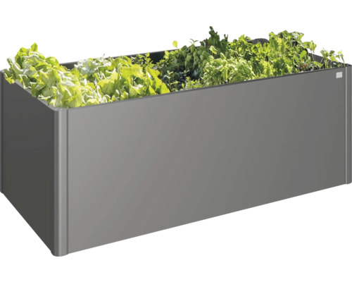 Vyvýšený záhon se salátem a bylinkami