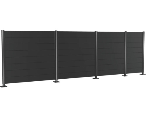 Plot z vodorovných prvků a sloupků