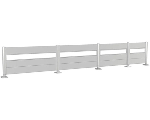 Protihluková stěna se sloupky