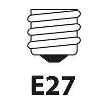 Symbol patice žárovky E27