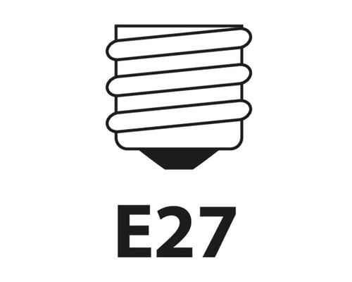 Symbol patice žárovky E27