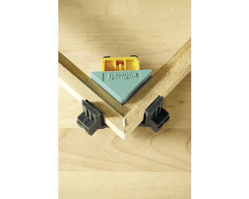 Logo Wolfcraft Rohová svěrka pro spojování obrobků v 90stupňovém úhlu