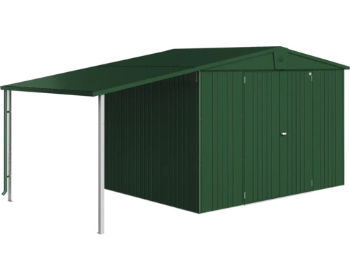 Zahradní domek s přístřeškem pro venkovní použití