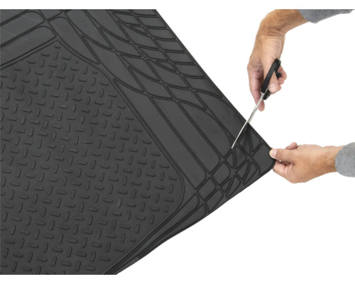 Gumová rohož na míru se nůžkami