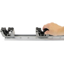 Lišta držáku nářadí s rukou vkládající držák