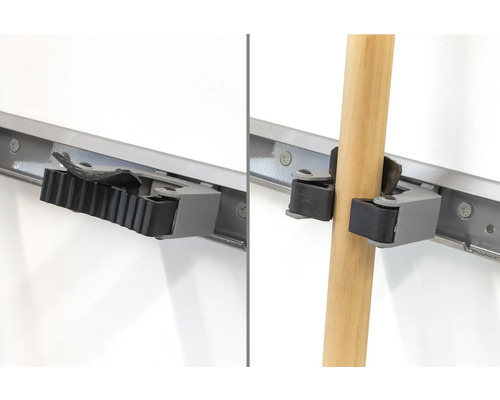 Nástěnný držák s držákem nářadí pro uložení nářadí