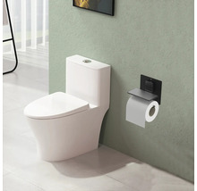 Koupelnová scéna s toaletou a držákem toaletního papíru