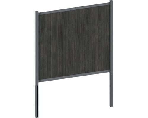 Dřevěný a kovový paraván