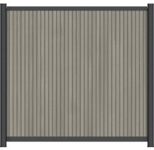 Plot s vertikálními lamelami a rámem