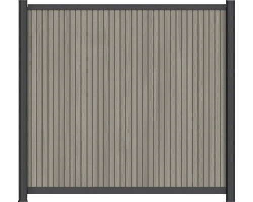 Plot s vertikálními lamelami a rámem