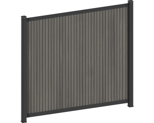 Ochranný plot z plastu a kovu