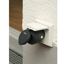 Logo Osram s venkovní zásuvkou s výklopným víkem