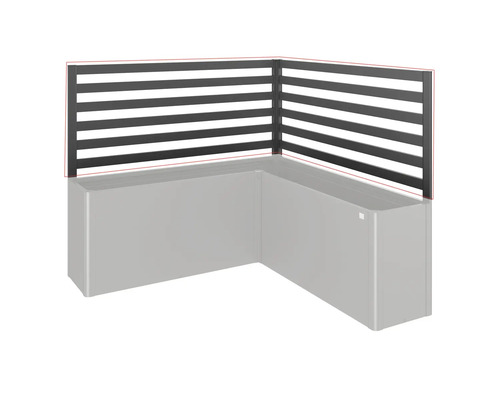 Zástěna pro venkovní květináče