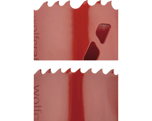 Detail pilového listu děrovky Wolfcraft