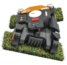 Robotická sekačka na trávníku