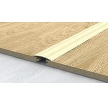 Přechodový profil mezi dvěma dřevěnými podlahami