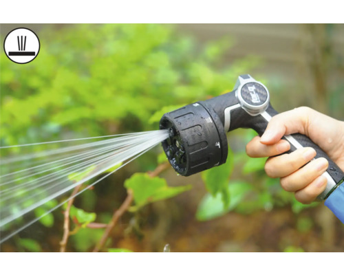 Zahradní hadice stříkací pistole používaná k zavlažování rostlin