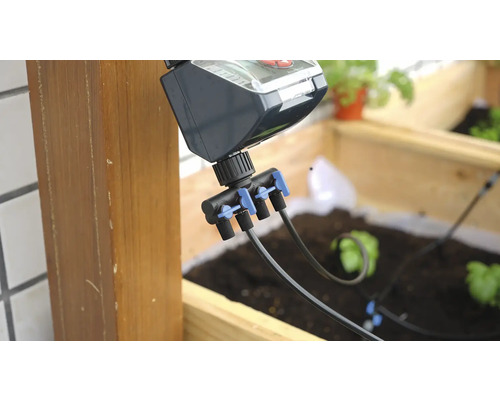 Zavlažovací systém s programovatelným ovládáním pro rostliny