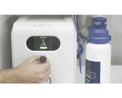 Systém Grohe Blue s filtrem a ovládacím prvkem