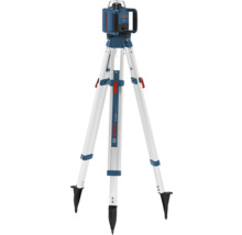 Logo Bosch. Stavební stativ Bosch BT 170 HD Professional s čárovým laserem.