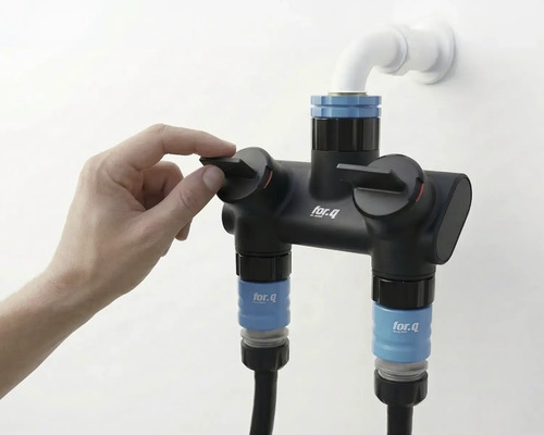 Rozdělovač vody For.q s rukou na regulátoru