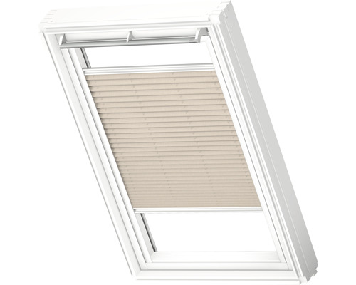 Střešní okno s plisovanou žaluzií