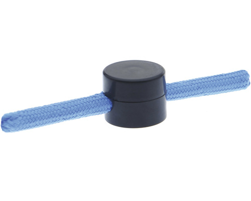 Zarážka na šňůrku s modrou šňůrkou