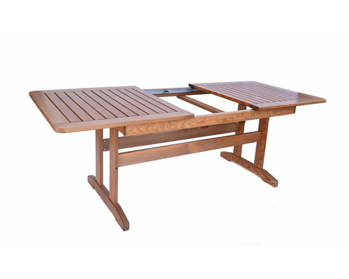 Rozkládací zahradní stůl z lamelového dřeva