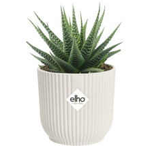 Obal na květináč plastový elho Vibes Ø 9 cm bílý