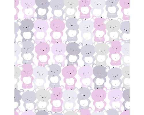 Bezešvý vzor se stylizovanými medvědy na textil