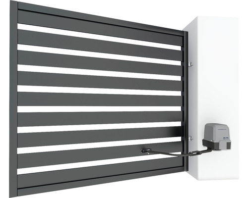 Posuvná brána s pohonem