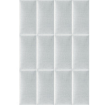 Čtvercové nástěnné panely z látky, uspořádání 4x2