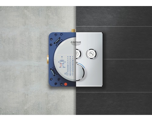 Termostatická podomítková baterie Grohe pro ovládání sprchy a vany