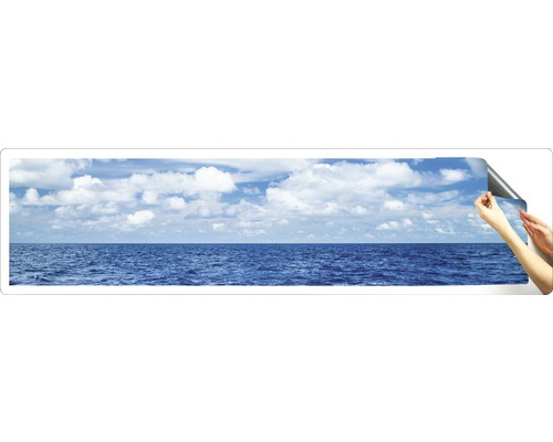 Samolepka na zeď s motivem moře