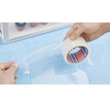Opravná páska Extra Power Transparent, silně lepivá - průhledná 10 m x 50 mm