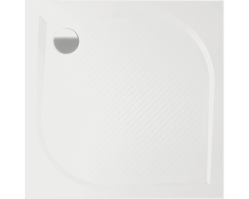 Čtvercová sprchová vanička s odtokem