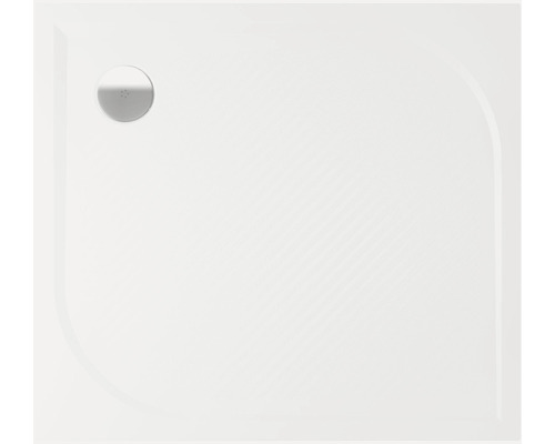 Čtvercová sprchová vanička s odtokem