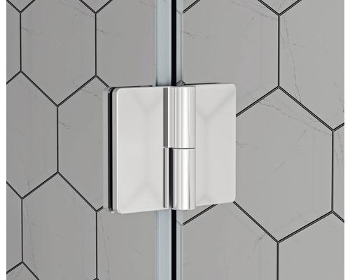 Kovový závěs dveří sprchového koutu