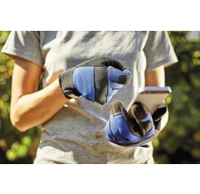 Zahradní rukavice for_q allround vel. M modré-thumb-5