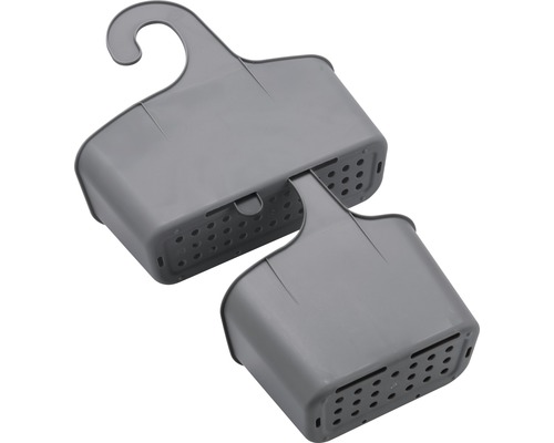 Závěsný organizér na dřez do kuchyňského dřezu z plastu.