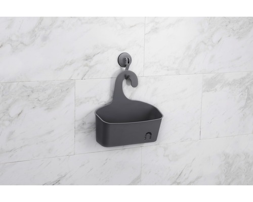 Sprchový košík pro uložení na stěnu s přísavkou