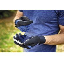 Zahradní rukavice for_q grip vel. M modré-thumb-7