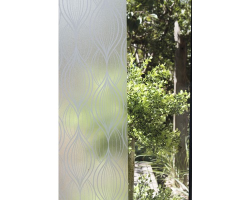 Dekorační fólie se vzorem na skle