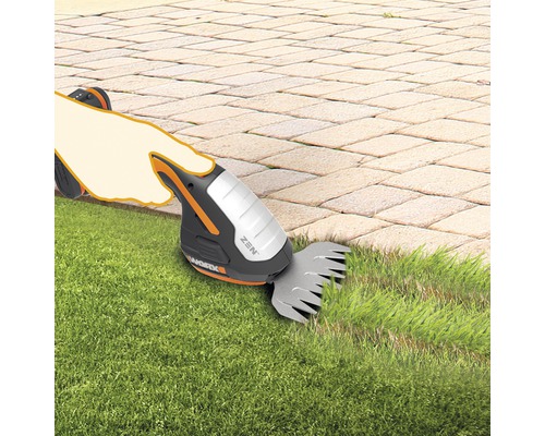 Akumulátorové nůžky na trávu se používají k ořezávání okrajů trávníku