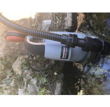 Ponorné kalové čerpadlo Pattfield PE-SW 3030 v provozu