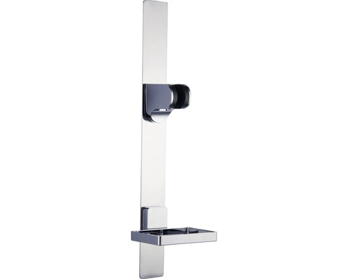 Sprchová tyč s držákem sprchy a poličkou